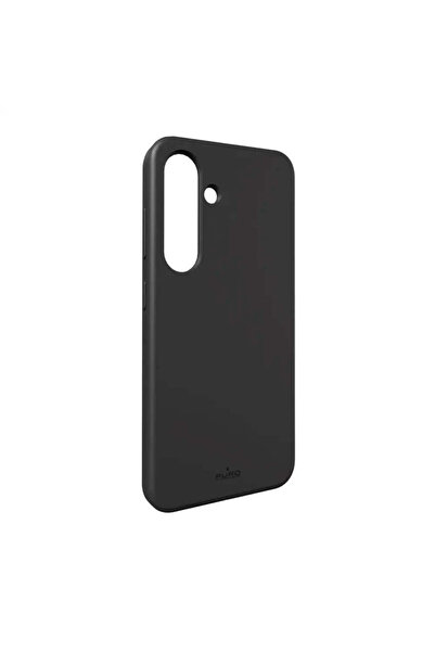 Puro Husă de silicon Icon Mag cu MagSafe pentru Samsung Galaxy S25 - negru