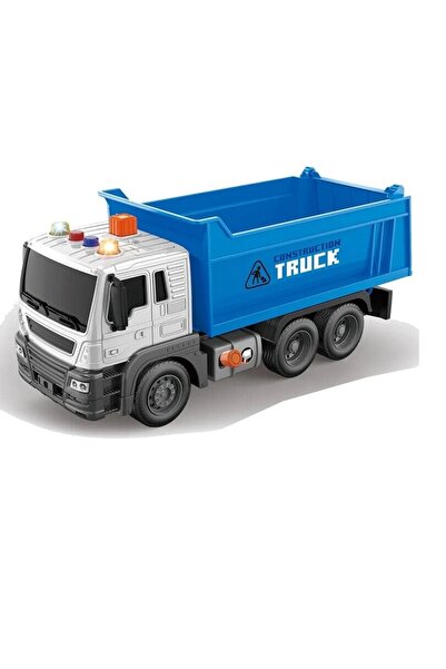 Avaleea Camion Basculanta Albastra cu Sunete si Lumini, Jucarie Interactiva S...