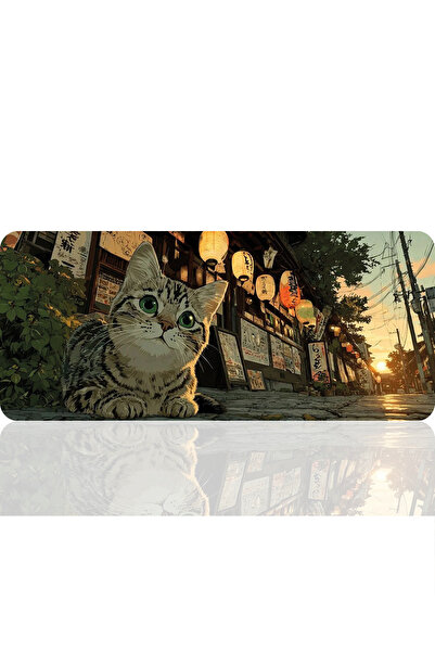 BLS 90X40 cm Mousepad pentru gaming de dimensiuni mari, cu bază anti-alunecar...