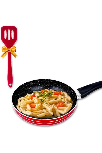 istanbuli 18 CM Fry pan with Scratch-Resistant and Eco-Friendly Marble Coating