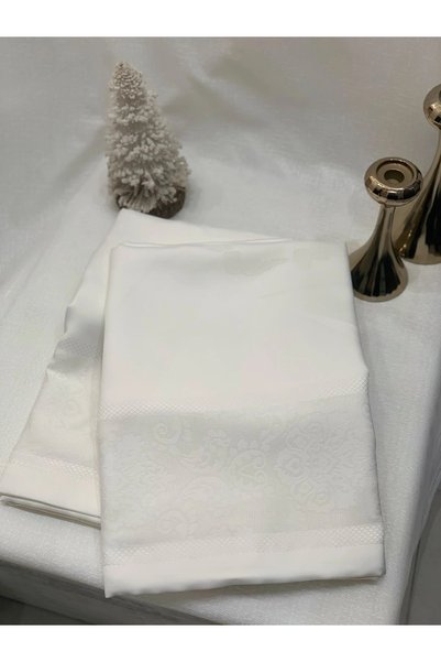 NİVEMESHOME Ekru 160X220 Table Cover