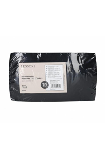 Lussoni Еднократни нетъкани перфорирани черни кърпи - Dsp Foil Towel Fabric P...