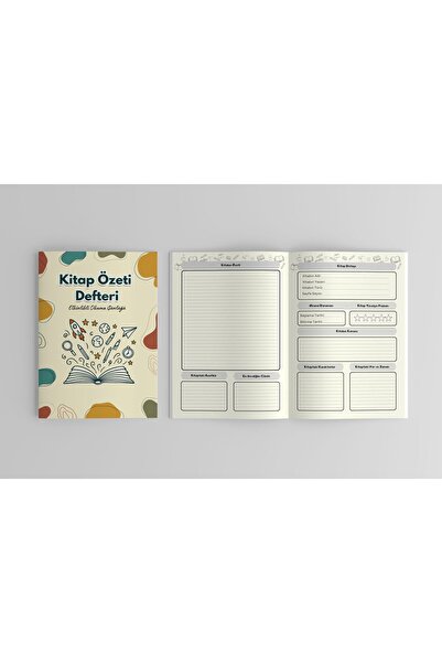 Sınav Yayınları kitap özeti defteri - Okuma Günlüğü | 48 sayfa | 16*24 cm | g...