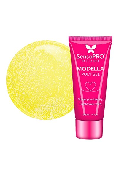 SensoPRO Milano Polygel MODELLA - Strălucire Solară, 30ml