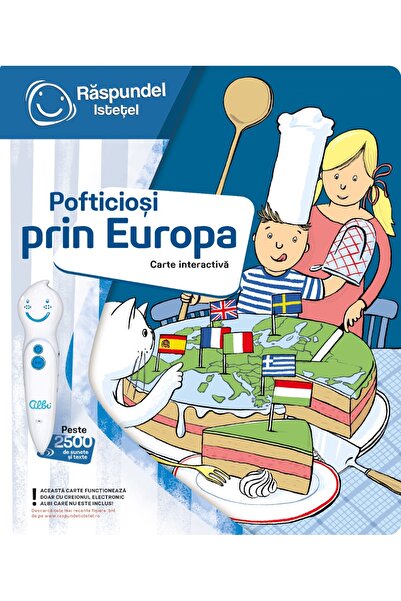 Raspundel Istetel Carte interactiva, Raspundel Istetel, Pofticiosi prin Europa
