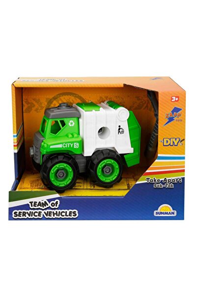 Zapp Toys Masina de reciclare si surubelnita, Zapp Toys, 16 cm
