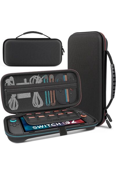 OEM Husă rigidă pentru consola Nintendo Switch 2 cu 10 sloturi pentru jocuri ...