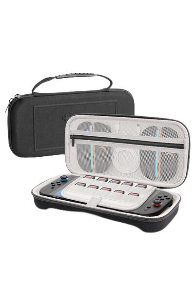 OEM Husă/etui dur de călătorie pentru consolă Switch 2 cu 10 sloturi pentru j...