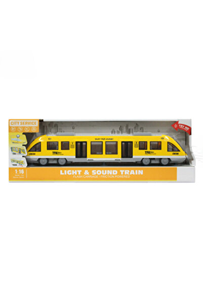 GHEMOTOC Tren tip Intercity, cu sunete si lumini pentru copii, GHEMOTOC®, 40 ...