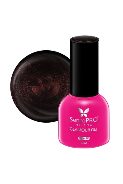 SensoPRO Milano Ojă semipermanentă Glamour Gel 8ml, Star Lips # 119