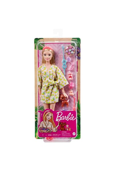 Barbie Set de joaca cu papusa Barbie, Spa Day, HKT90