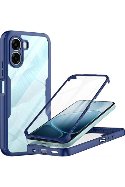 Techsuit Colorverse 360 Πλήρους Κάλυψης Διαφανής (Oppo A6x / 4g 5g A6k)