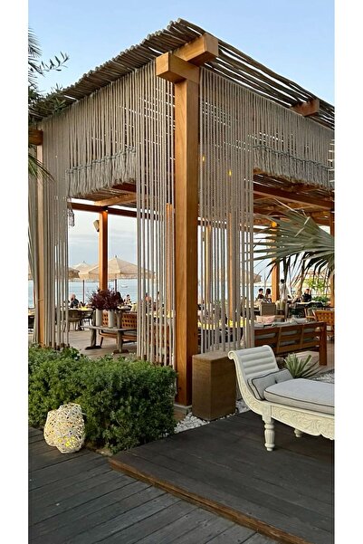 SuMavisi Makrome Plaj Perdesi & Halat Perde & Restaurant & Cafe & İp Dekorasyon