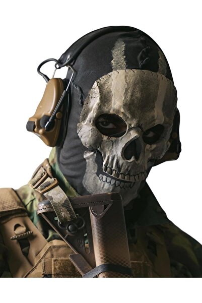 OEM Mască Albă Ghostface Model Craniu Pentru Halloween Înfricoșătoare Latex U...