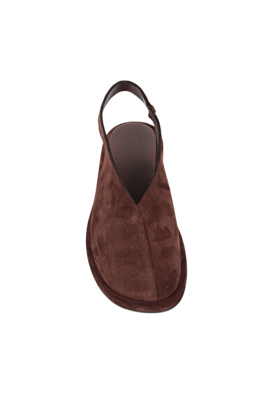 KAHVE SÜET CASUAL SANDALET 1239