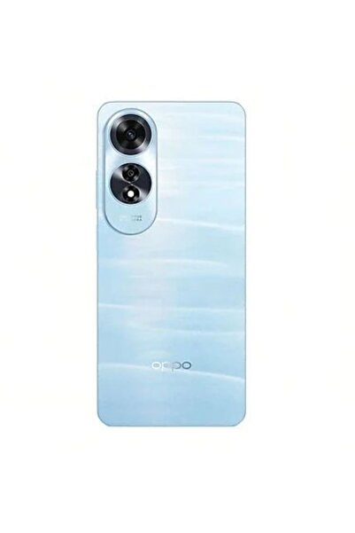 Yedcom Oppo Uyumlu A60 Mavi Kamera Camlı Arka Pil Kapağı Batarya Kapağı Arka ...
