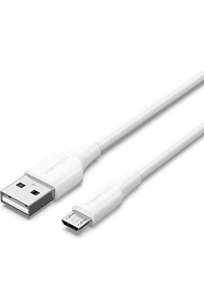 Vention Καλώδιο USB 2.0 σε micro USB, κανονικό, 1μ, Λευκό (CTIWF)