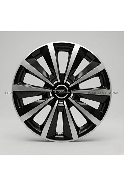 luvak OPEL Corsa Uyumlu JantKapağı - 15 İnç - 1 Takım (4 adet) - Çelik görünü...