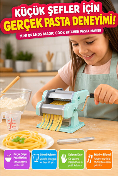 GIOCHI PREZIOSI Mini Brands Really Works Magic Cook Makarna Yapma Makinesi Oy...