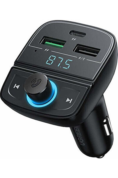 Ugreen Πομπός FM Αυτοκινήτου CD229 με Bluetooth / MicroSD Κωδικός: 80910