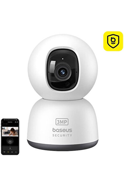 Baseus P1 Lite Κάμερα Παρακολούθησης IP Wi-Fi Full HD+ 3MP με Αμφίδρομη Επικο...
