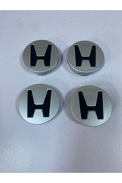 GÖKASAUTO Honda Vtec Uyumlu Çelik Jant Göbeği Dış Çap 58mm - İç Çap 55mm 4 Ad...