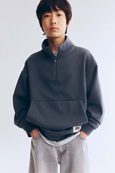 H&M سويت شيرت بسحاب