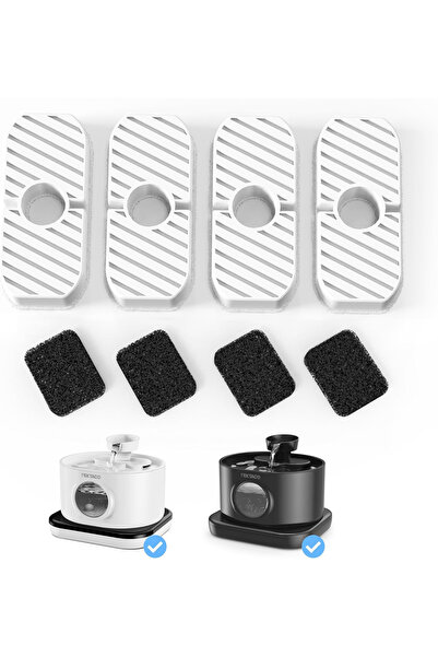 Elindor Set de 4+4 Elindor ®   Filtre de înlocuire pentru fântână automată de...