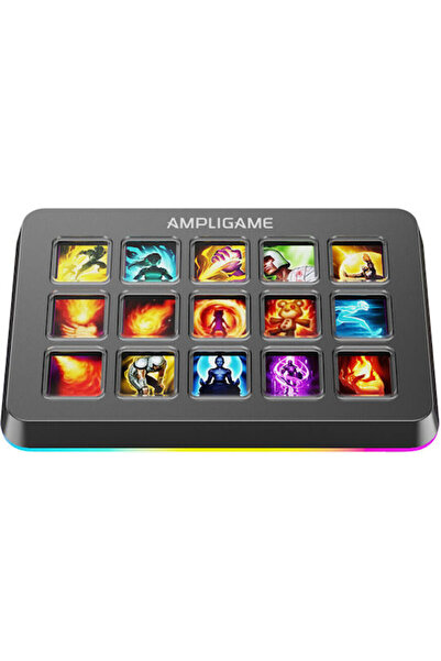 Fifine Stream Deck AmpliGame D6 Stream Controller Deck with RGB for PC