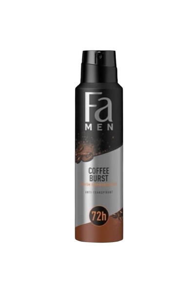 Fa Deodorant spray Fa, 150ml, 72h, pentru bărbați, Coffee Burst