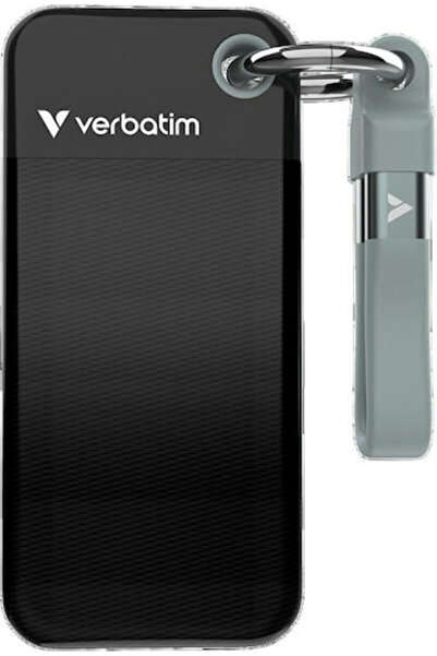 Verbatim Εξωτερικός SSD τσέπης USB 3.2 512GB M.2 Μαύρο / Γκρι