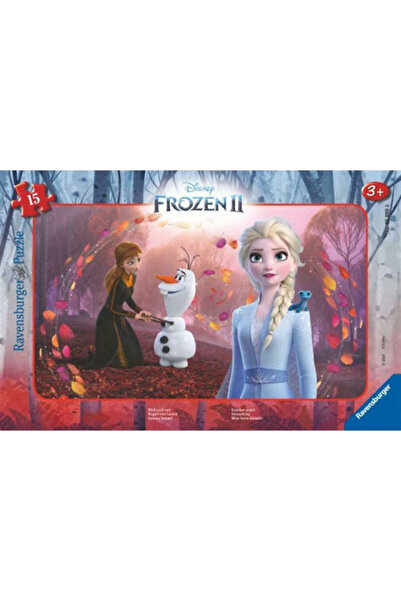 RAVENSBURGER Παιδικό Παζλ Frozen & Upside Down II για 3+ ετών 15 τεμάχια