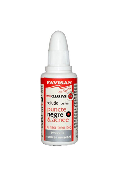 Favisan Solutie pentru Puncte Negre si Acnee Faviclear FVS Favisan, 30ml
