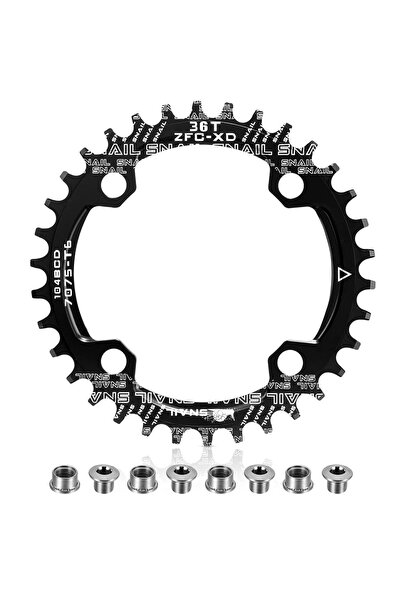 Boao Foaie de angrenaj 104 BCD Narrow-Wide cu 4 șuruburi 36T pentru șosea/MTB...