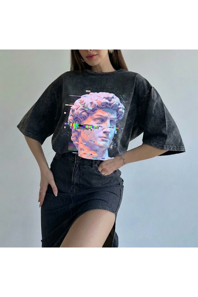 EFFRENATU Unisex Text Printed T-Shirt – Round Neck, Short Sleeve, Casual