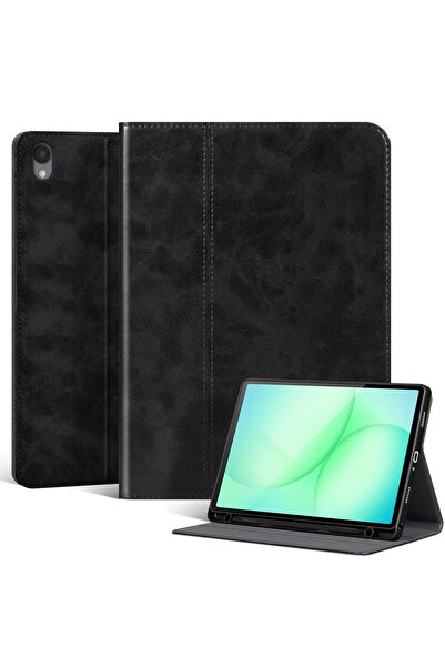 OEM Samsung Galaxy Tab S11 Δερμάτινη Θήκη Folio με Θήκη για Γραφίδα, Αυτόματη...