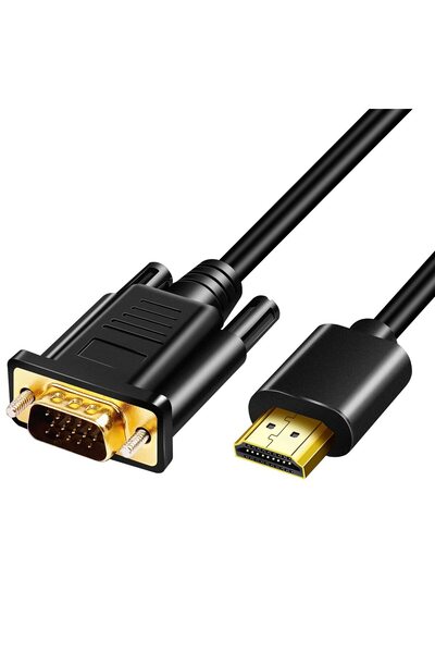 OEM Cablu HDMI la VGA tată la tată, Full HD 1080P, convertor SVGA cu conector...