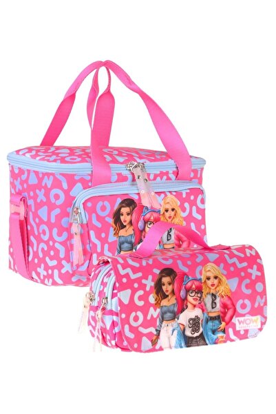 WOW Generation Girl Friends (Red) Thermo Lunch Box and Pen Holder Set - Setwg...