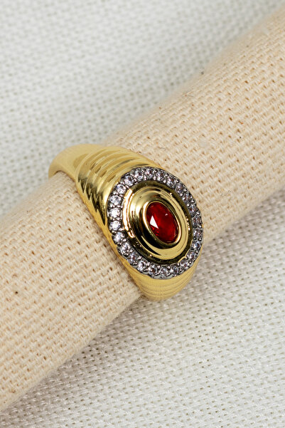 Süspüs Accessories Velvet Royal Garnet Ring