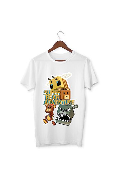 ALPŞAN TİCARET Super Bear Adventure majica za decu sa printom - šarena majica...