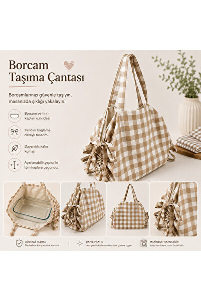 Belomia Home Collection Pötikare Desen Borcam Taşıma Çantası | Ayarlanabilir ...