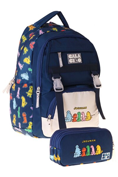 CalaCilo Set rucsac școlar și suport pentru creion Joguman pentru băieți, cu ...