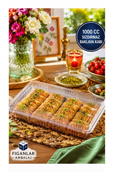 figanlar ambalaj Recipient pentru baklava de 1000 cc, etanș, pentru chiftele,...