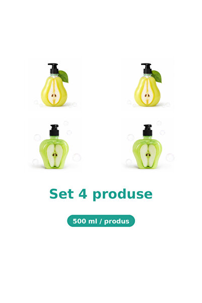 Tasty Set 4 Produse Gustoase, Mix 2x Pere, 2x Extract de Măr