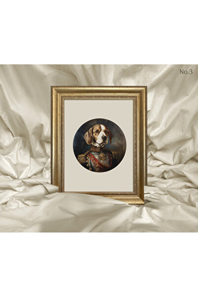 Vetro Design Majstor Aristokrat Beagle Uramljena Slika