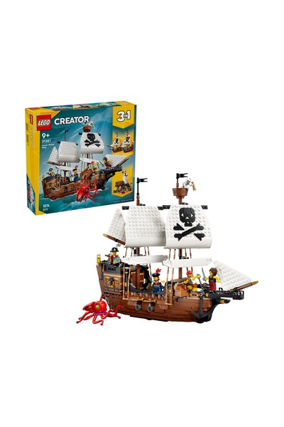 LEGO Creator Navă Pirat Iconică (31387)
