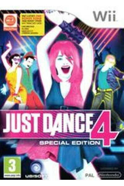 Ubisoft Ltd Just Dance 4 Ειδική Έκδοση Παιχνίδι Wii (Μεταχειρισμένο)