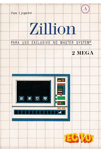 SEGA Παιχνίδι Zillion Master System (Μεταχειρισμένο)