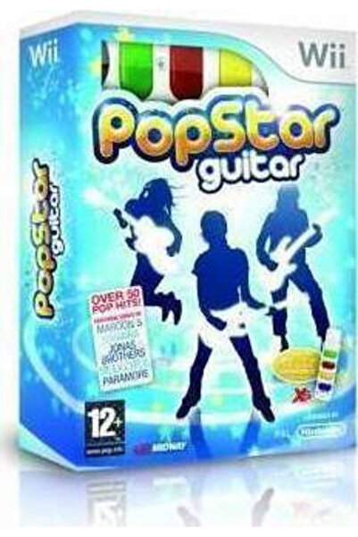 Midway Games ΠοπΣταρ Κιθάρα (Εκδοση Πακέτο) Wii