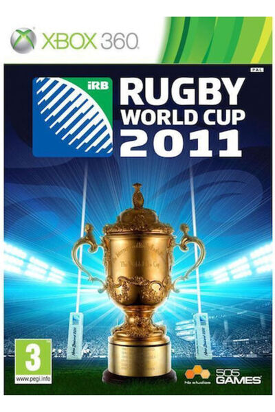505 Games Παγκόσμιο Κύπελλο Ράγκμπι 2011 Παιχνίδι XBOX 360 (Μεταχειρισμένο)